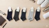 "Men Cotton Sports Socks – 5-Pair Decent Print| Soft, Breathable, Everyday Wear" (MAS32)